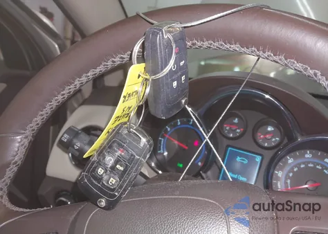 2013 Chevrolet Cruze 2Lt Auto из США, поврежденный, VIN 1G1PE5SB5D7159792